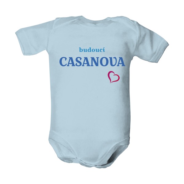 Dětské body  s potiskem Casanova