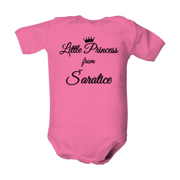 Dětské body  s potiskem Little Princess